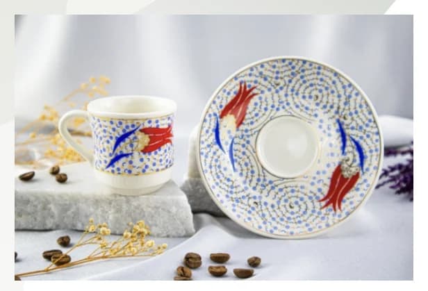 Çini Kahve Fincan Takımı 0101