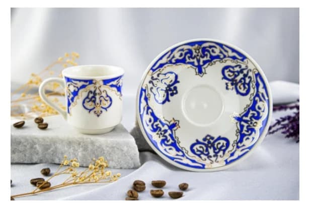 Çini Kahve Fincan Takımı 0102