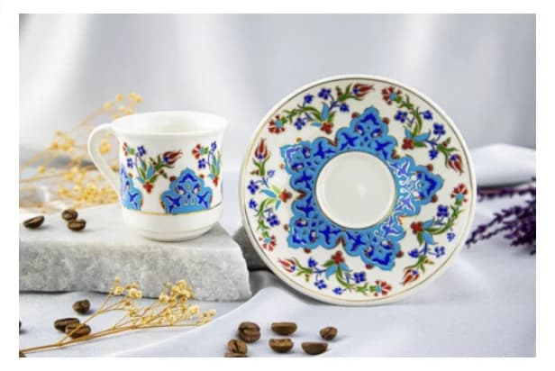 Çini Kahve Fincan Takımı 0103