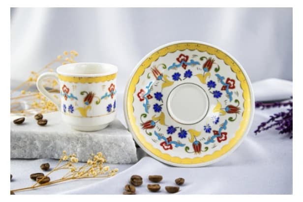 Çini Kahve Fincan Takımı 0104