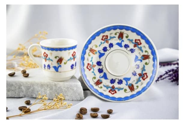 Çini Kahve Fincan Takımı 0105