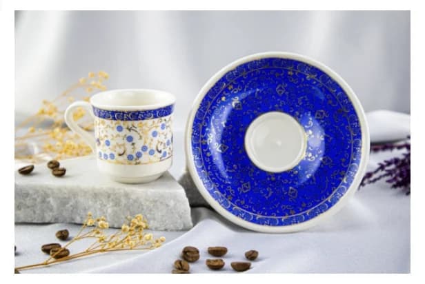 Çini Kahve Fincan Takımı 0112
