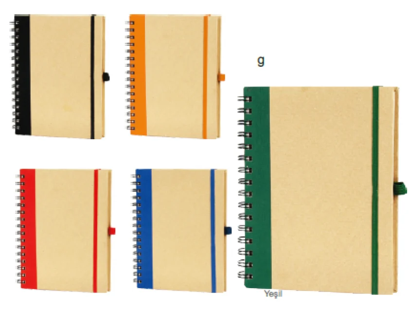 Geri Dönüşümlü Spiralli Defter