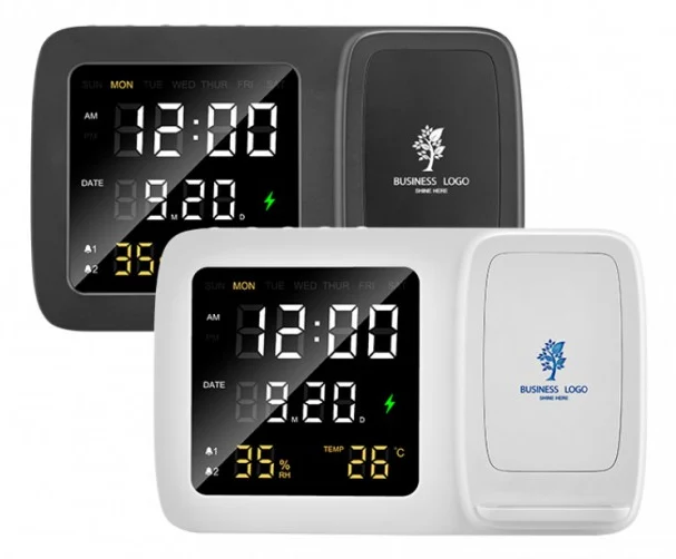 Wireless Şarj Cihazı & Dijital Saat