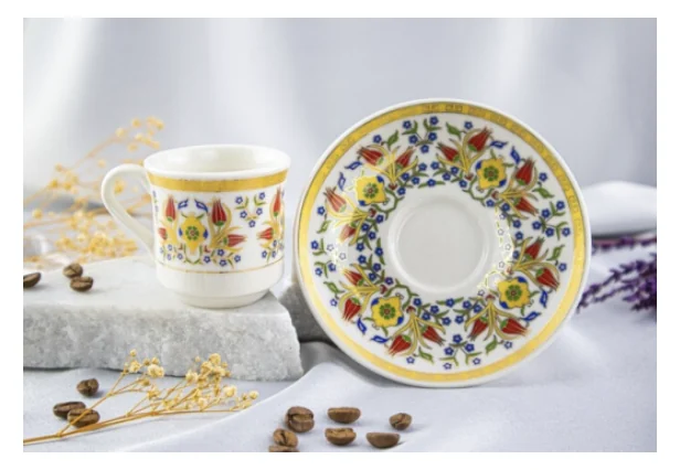 Çini Kahve Fincan Takımı 0108