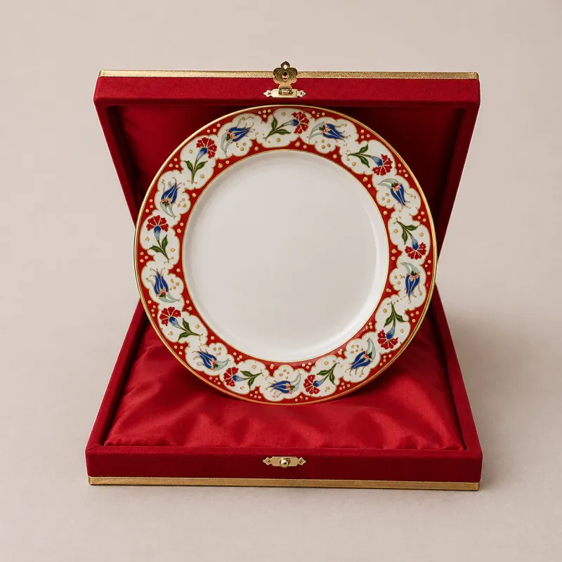 Çini Tabak ve Fincanlar 002