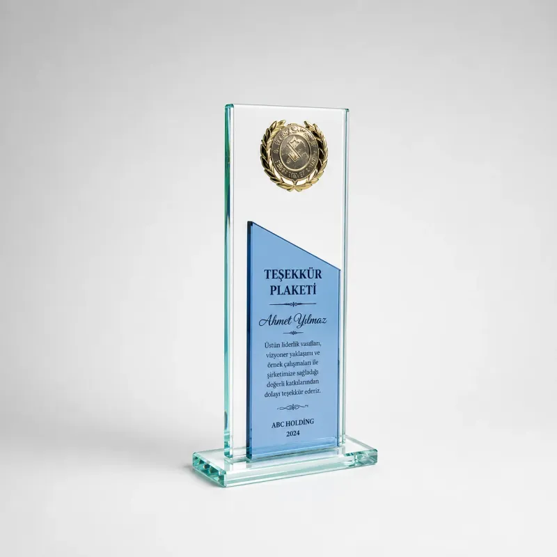 Kristal Plaket K-298