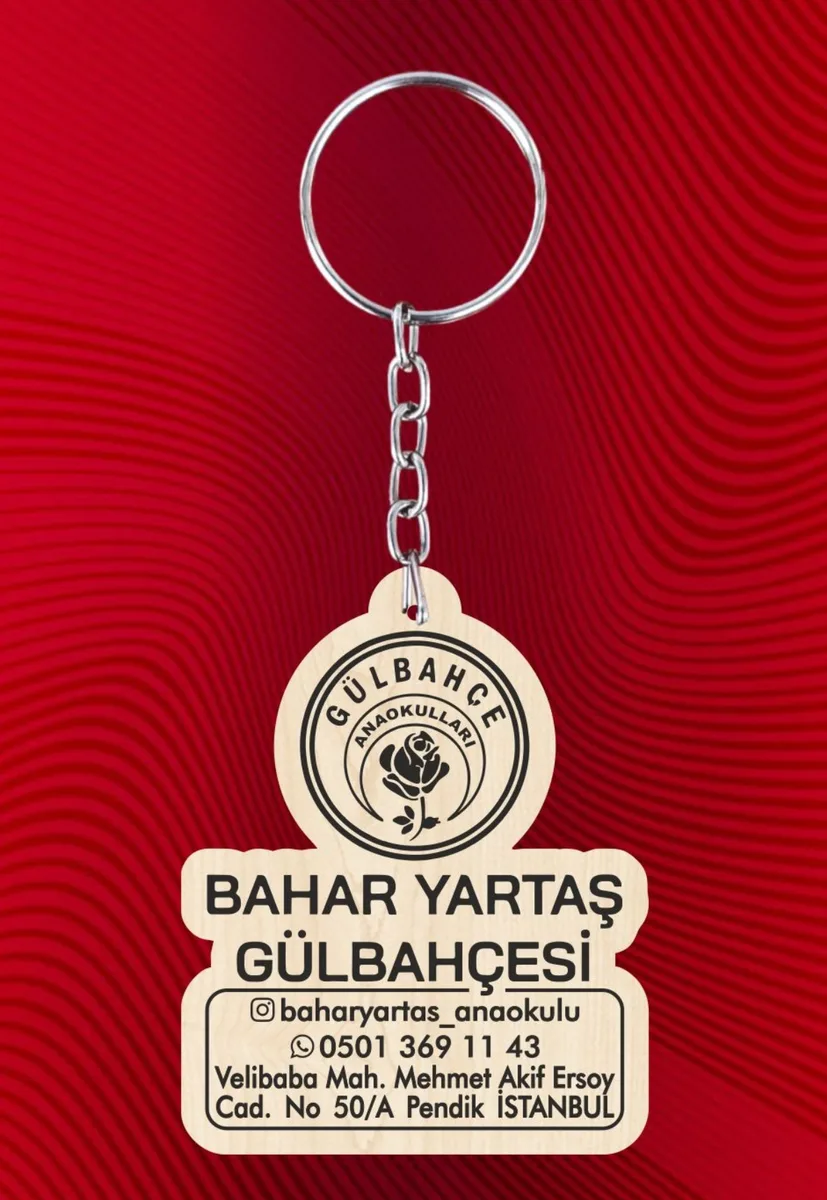 Ahşap Anahtarlık