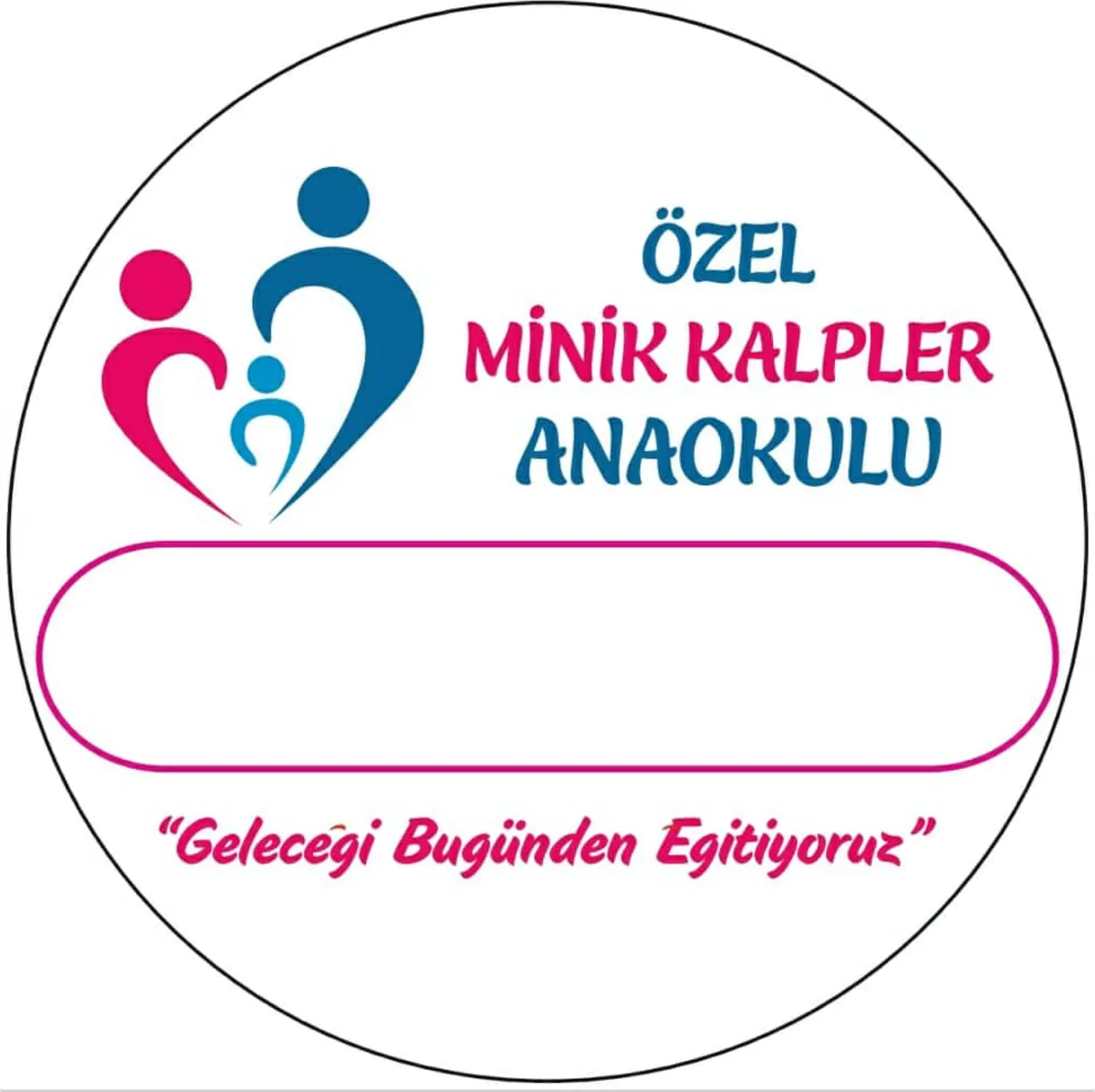 Kurumsal Yuvarlak Etiket