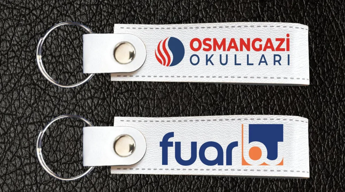 Logolu Deri Anahtarlık