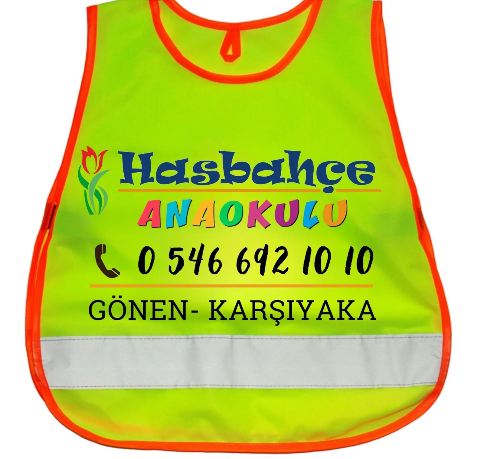 Turuncu Biyeli Anaokulu Gezi Önlüğü