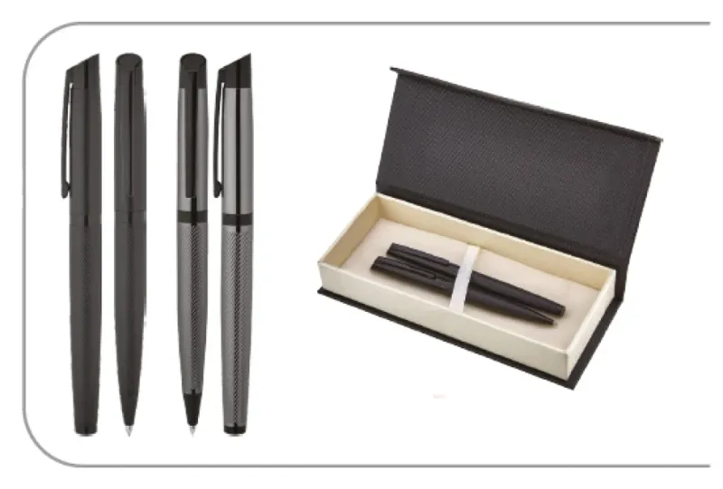Metal Roller Tükenmez Kalem Seti